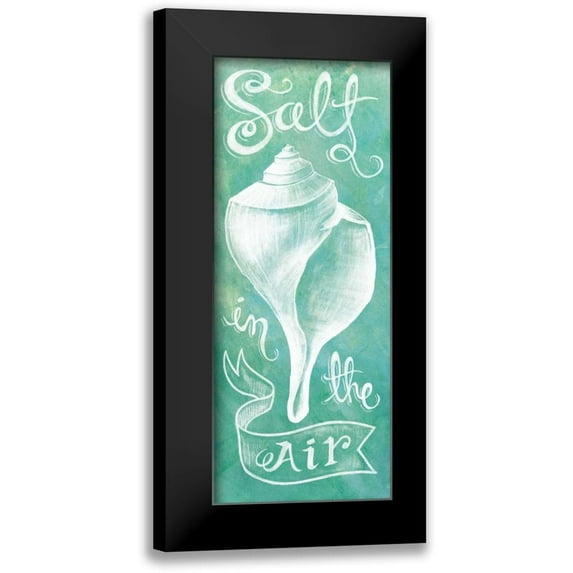 Urban, Mary 10x18 Black Modern Framed Museum Art Print Titled - Seashell