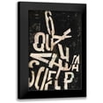 thumbnail image 1 of Urban, Mary 11x14 Black Modern Framed Museum Art Print Titled - Type Abstraction II, 1 of 5