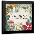 thumbnail image 1 of Urban, Mary 12x12 Black Modern Framed Museum Art Print Titled - Christmas Chalk II Light, 1 of 5