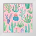 thumbnail image 1 of Urban, Mary 12x12 White Modern Wood Framed Museum Art Print Titled - Bohemian Cactus Step 01B, 1 of 4