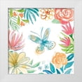 thumbnail image 1 of Urban, Mary 12x12 White Modern Wood Framed Museum Art Print Titled - Flower Fun II, 1 of 4