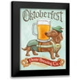 thumbnail image 1 of Urban, Mary 12x14 Black Modern Framed Museum Art Print Titled - Beer Dogs III, 1 of 5