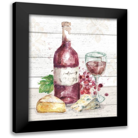 Urban, Mary 12x14 Black Modern Framed Museum Art Print Titled - Sweet Vines III