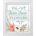 thumbnail image 1 of Urban, Mary 12x14 White Modern Wood Framed Museum Art Print Titled - Pastel Flower Market IV, 1 of 4