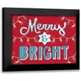 thumbnail image 1 of Urban, Mary 14x12 Black Modern Framed Museum Art Print Titled - Merry and Bright v2, 1 of 5