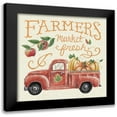 thumbnail image 1 of Urban, Mary 15x15 Black Modern Framed Museum Art Print Titled - Harvest Chalk VII Linen, 1 of 5