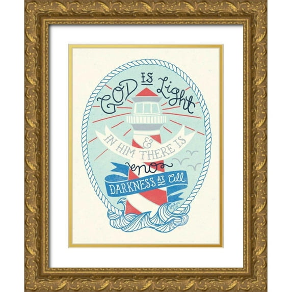 Urban, Mary 15x18 Gold Ornate Wood Framed with Double Matting Museum Art Print Titled - My Captain I