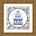 thumbnail image 1 of Urban, Mary 20x20 Gold Ornate Wood Framed with Double Matting Museum Art Print Titled - Everyday Chinoiserie VIII, 1 of 4