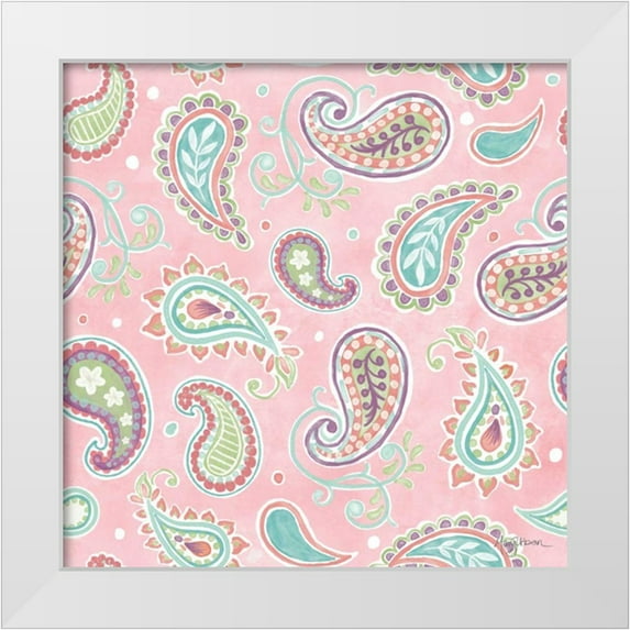 Urban, Mary 20x20 White Modern Wood Framed Museum Art Print Titled - Bohemian Cactus Step 04B