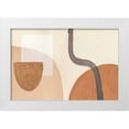 thumbnail image 1 of Urban, Mary 24x17 White Modern Wood Framed Museum Art Print Titled - Sandy Balance I, 1 of 4
