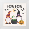 thumbnail image 1 of Urban, Mary 26x26 White Modern Wood Framed Museum Art Print Titled - Halloween Gnomes II, 1 of 4