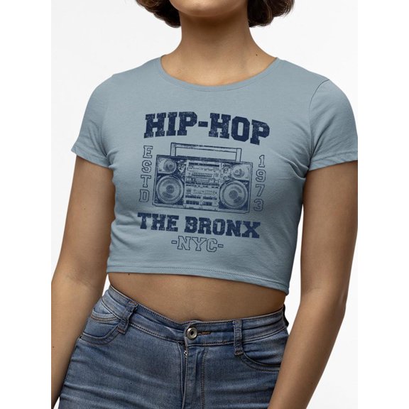 Urban Music Heritage Graphic Crop Tee Women's