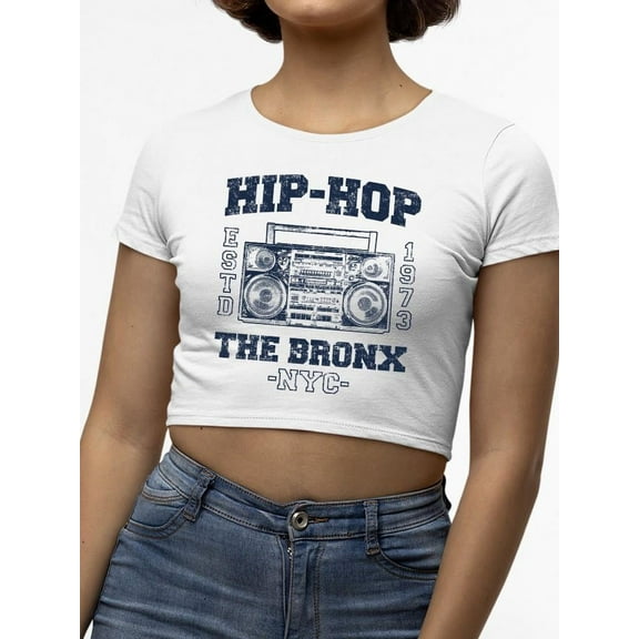 Urban Music Heritage Graphic Crop Tee Women's