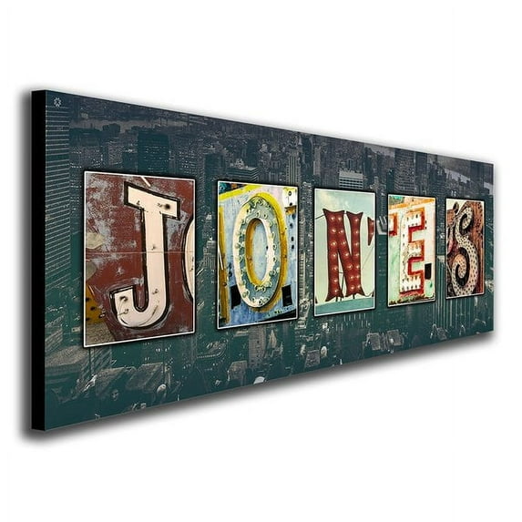 Urban Neon Sign Name Art - Personalized