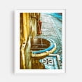 thumbnail image 1 of Urban Oasis - Lazio Italy Photography Street Photography Vintage Architecture Rustic Travel Poster City White Framed Wall Art Print 8 x 10 inches, 1 of 3