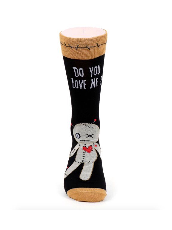 Men's Halloween Novelty Socks - Voodoo Doll