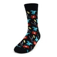 thumbnail image 1 of Urban-Peacock Men's Novelty Fun Crew Socks - Doctors & Nurses - Black, 1 Pair, 1 of 4