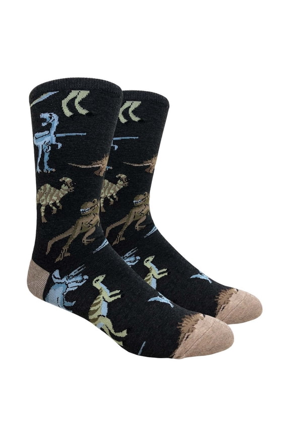 Men's Novelty Fun Socks - Dinosaur