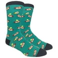 thumbnail image 1 of Urban-Peacock Men's Novelty Fun Socks - Hot Dogs - 1 Pair, 1 of 1