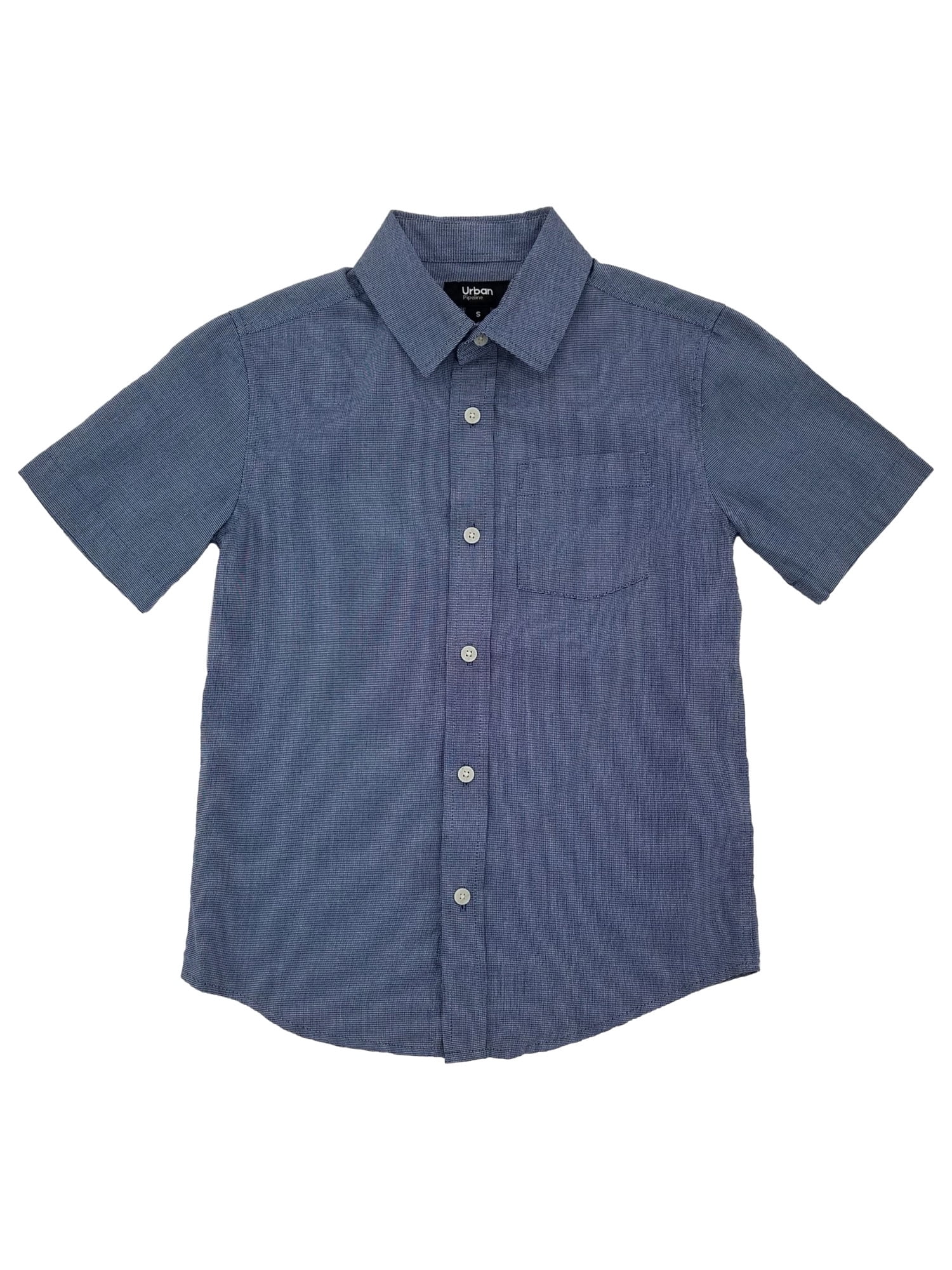 Casual Wear Regular Fit Short Sleeve Classic Collar Plain Denim Kids Shirt  Age Group: 6+ at Best Price in Noida | Zr Retails Private Limited