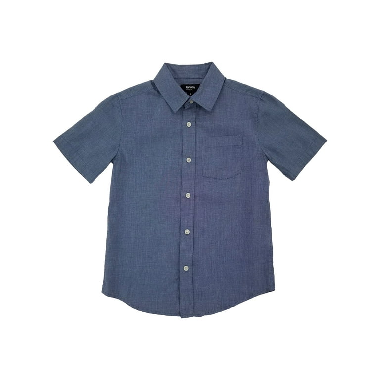 Boys denim button up new arrivals
