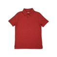 thumbnail image 1 of Urban Pipeline Boys Red Heather Short Sleeve Polo Shirt Medium, 1 of 1