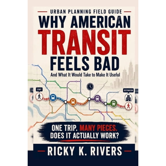 Urban Planning Field Guides Why American Transit Feels Bad: And What It Would Take to Make It Useful, (Paperback)