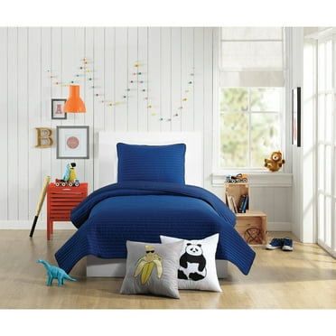 Urban Playground Kids Astor Blue 2-Piece Quilt Set, Twin