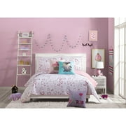 Urban Playground Kids Desiree Pink 2-Piece Quilt Set, Twin