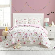 Urban Playground Kids and Teens Pretty in Paris Pink 3-Piece Comforter Set, Full/Queen