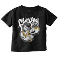 thumbnail image 1 of Urban Popeye Bling Muscle Flexin Toddler Boy Girl T Shirt Infant Toddler Brisco Brands 6M, 1 of 5
