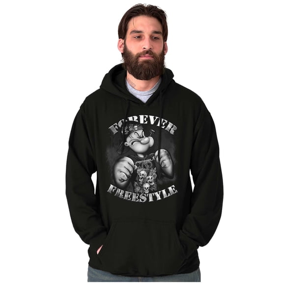 Urban Popeye Forever Freestyle Hoodie Sweatshirt Women Men Brisco Brands X