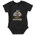 thumbnail image 1 of Urban Popeye Get Jacked Muscle Romper Boys or Girls Infant Baby Brisco Brands NB, 1 of 1
