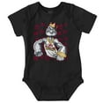 thumbnail image 1 of Urban Popeye King Crown Graffiti Romper Boys or Girls Infant Baby Brisco Brands NB, 1 of 6