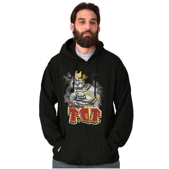 Urban Popeye King P.O.P Cartoon Hoodie Sweatshirt Women Men Brisco Brands S