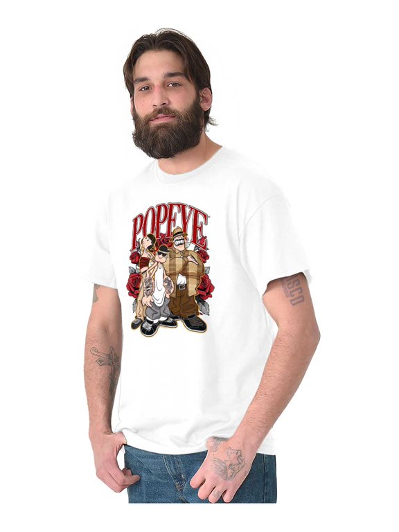 Urban Popeye Olive Oyl Bluto Gang Plus Size Crewneck Graphic Tee Shirt Brisco Brands 3X