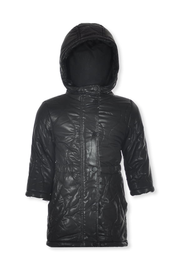 Baby Girls' Quiltex Cire Anorak Jacket Color: black Size: 18 months