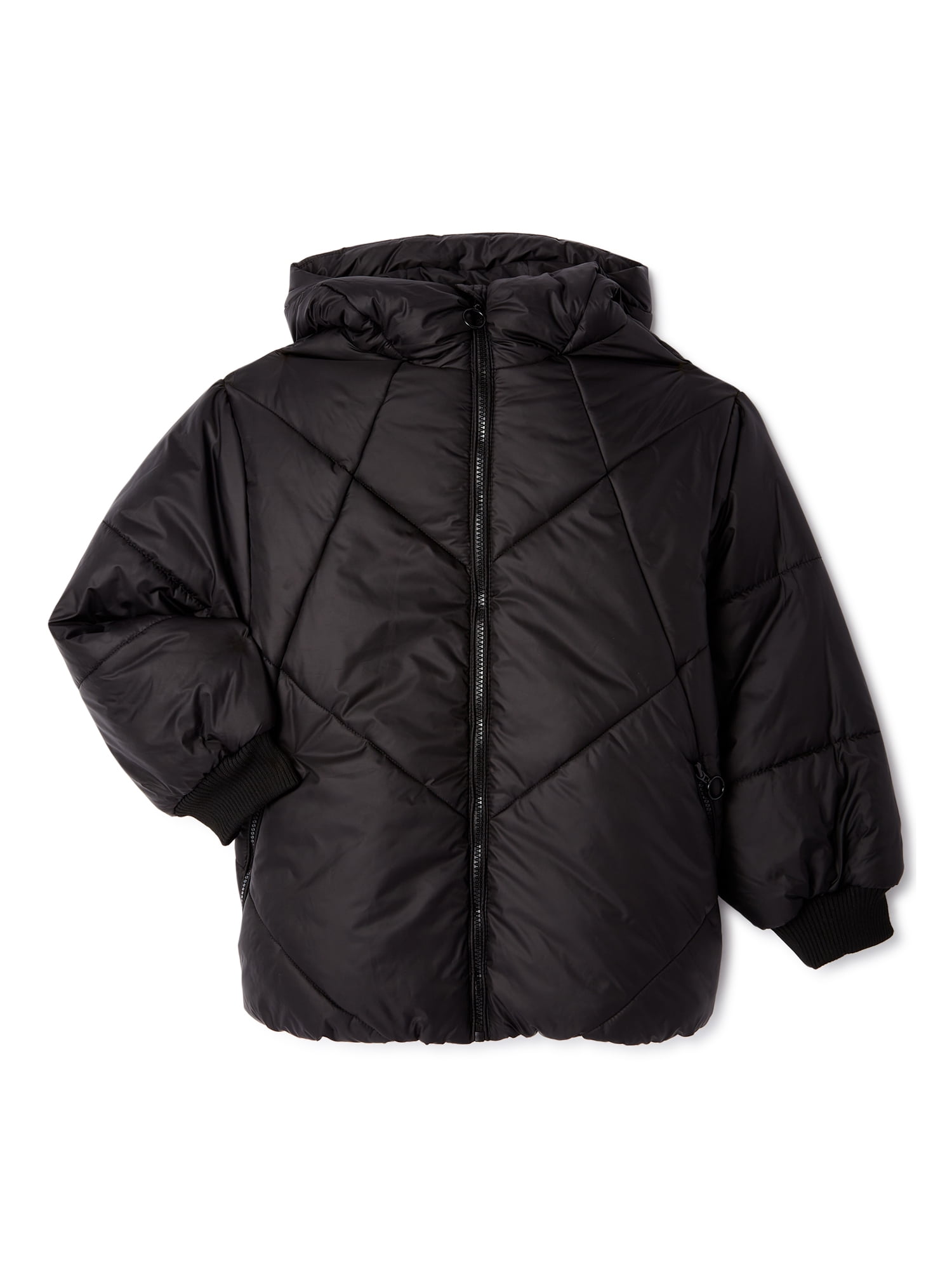 Urban Republic Baby & Toddler Girls Heavyweight Printed Puffer Jacket, Sizes 12M4T