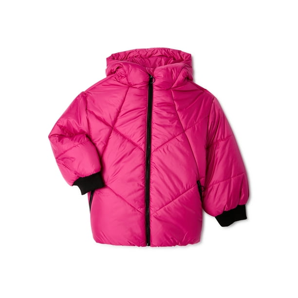 Urban Republic Baby & Toddler Girls Heavyweight Printed Puffer Jacket, Sizes 12M4T