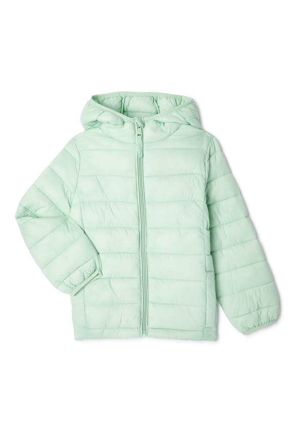 Baby & Toddler Girls Packable Puffer Jacket, Sizes 12M-4T