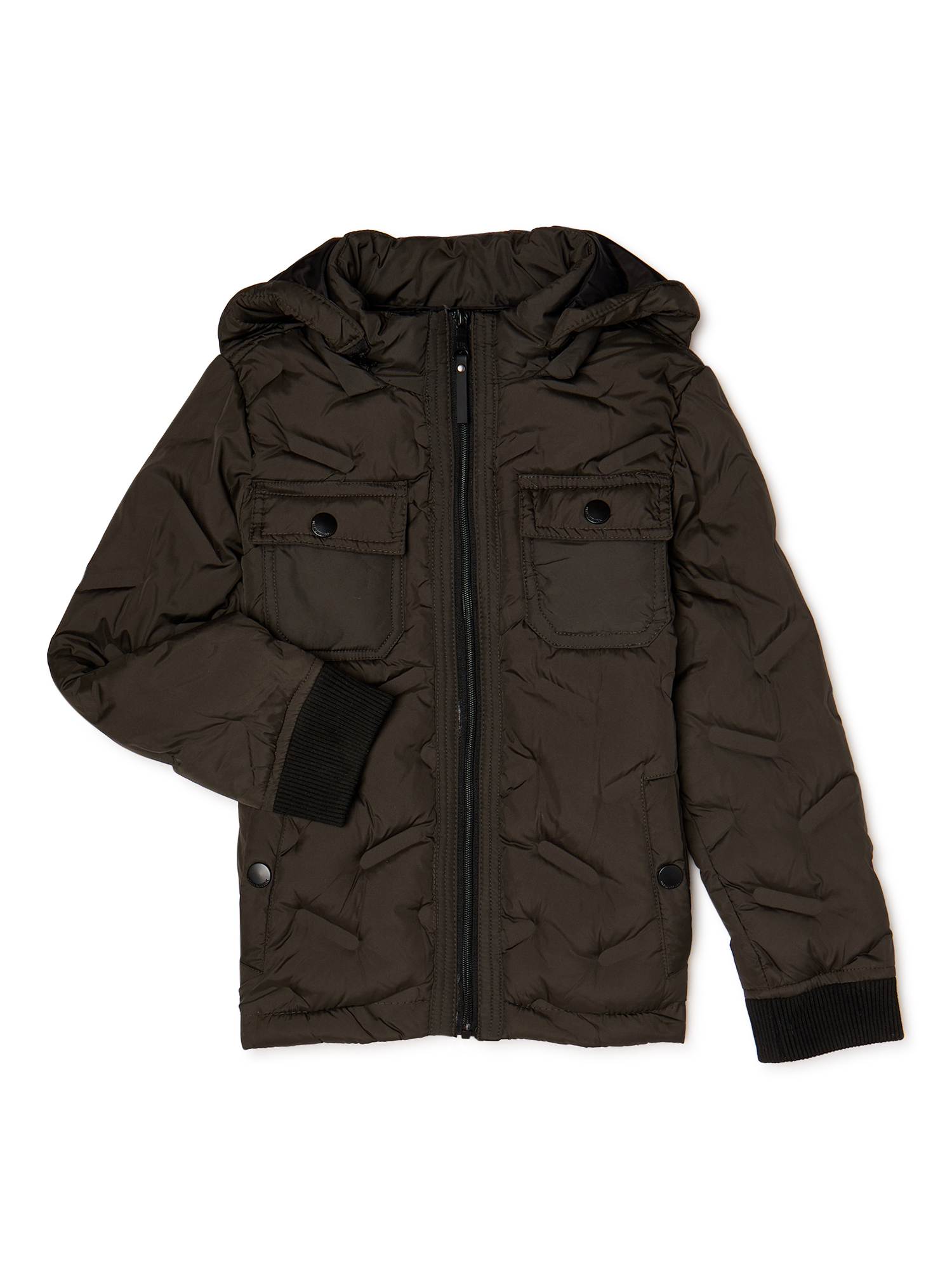 Urban Republic 'Heat Seal' Quilted Jacket with Zip Off Hood, Sizes 4-20 - image 1 of 3