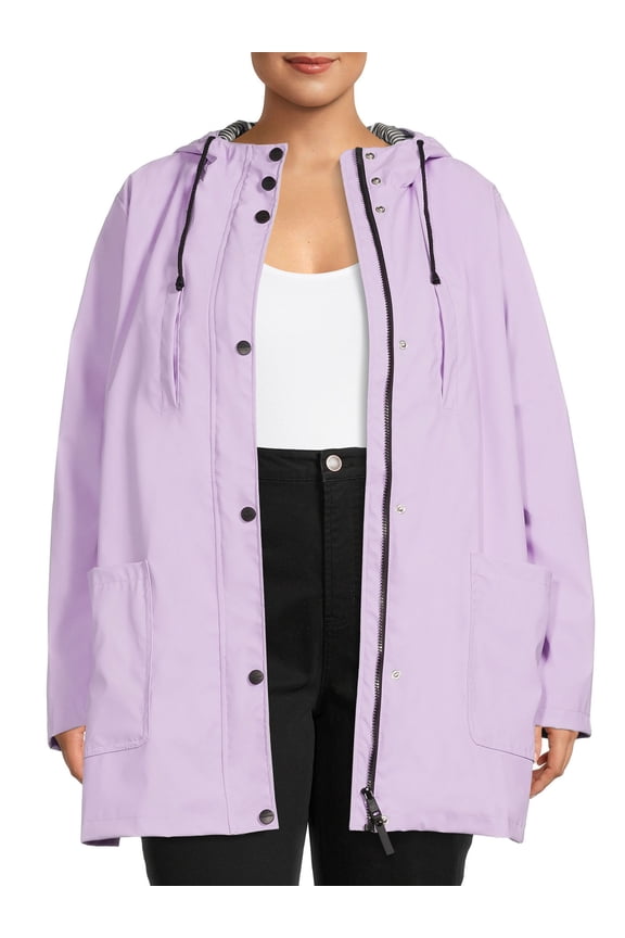 Juniors' Anorak Rain Jacket with Hood