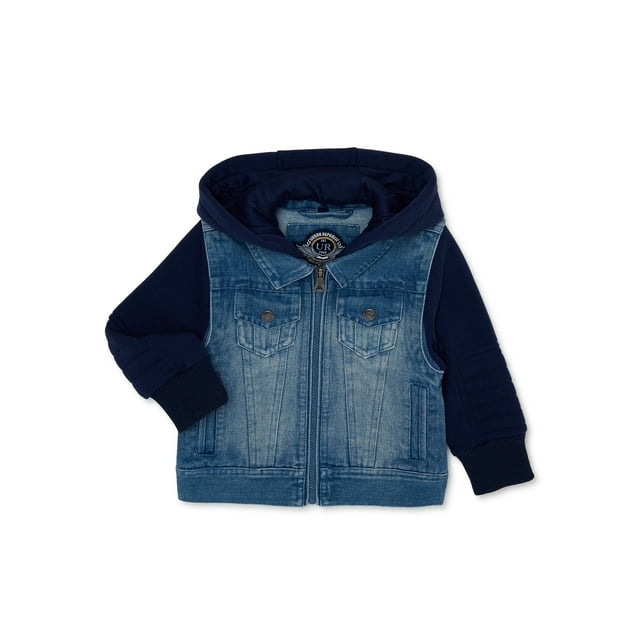 Urban Republic Toddler Boys Cotton Denim Jacket, Sizes 12M5T