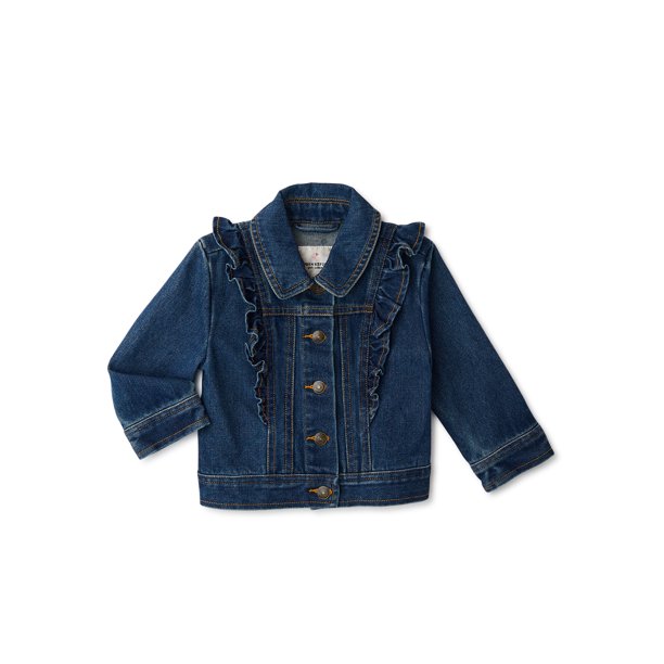 Urban Republic Toddler Girl Cotton Denim Jacket, Sizes 12M4T