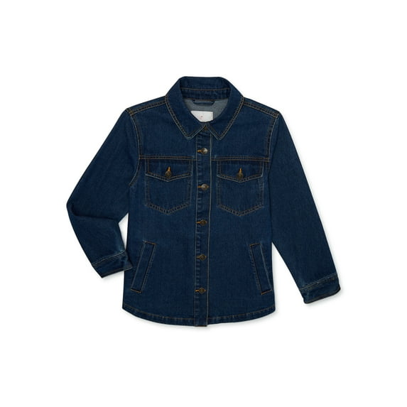 Urban Republic Toddler Girl Denim Shacket, Sizes 12M-4T