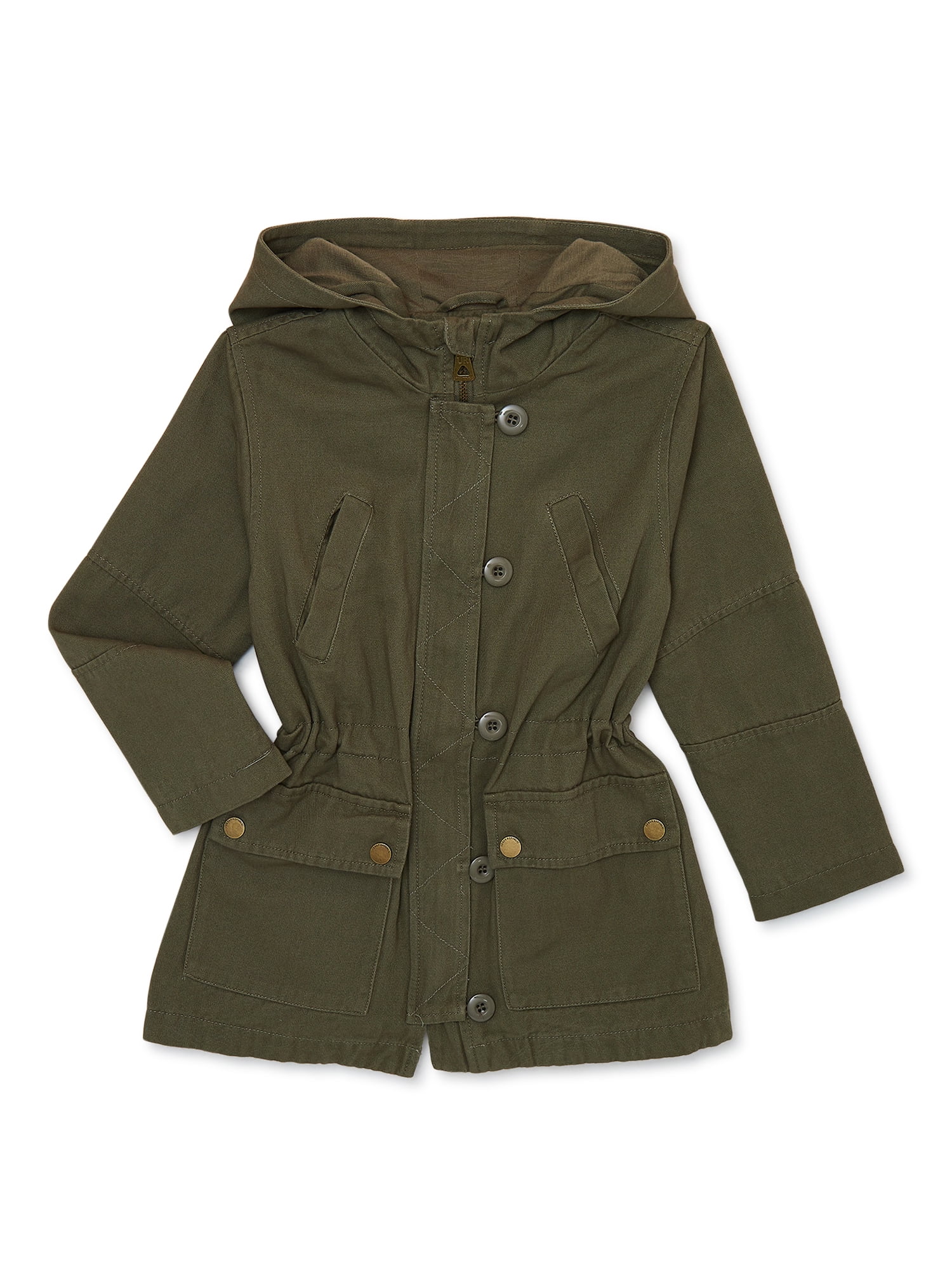 Urban Republic Toddler Girl Hooded Anorak Jacket, Sizes 2T4T