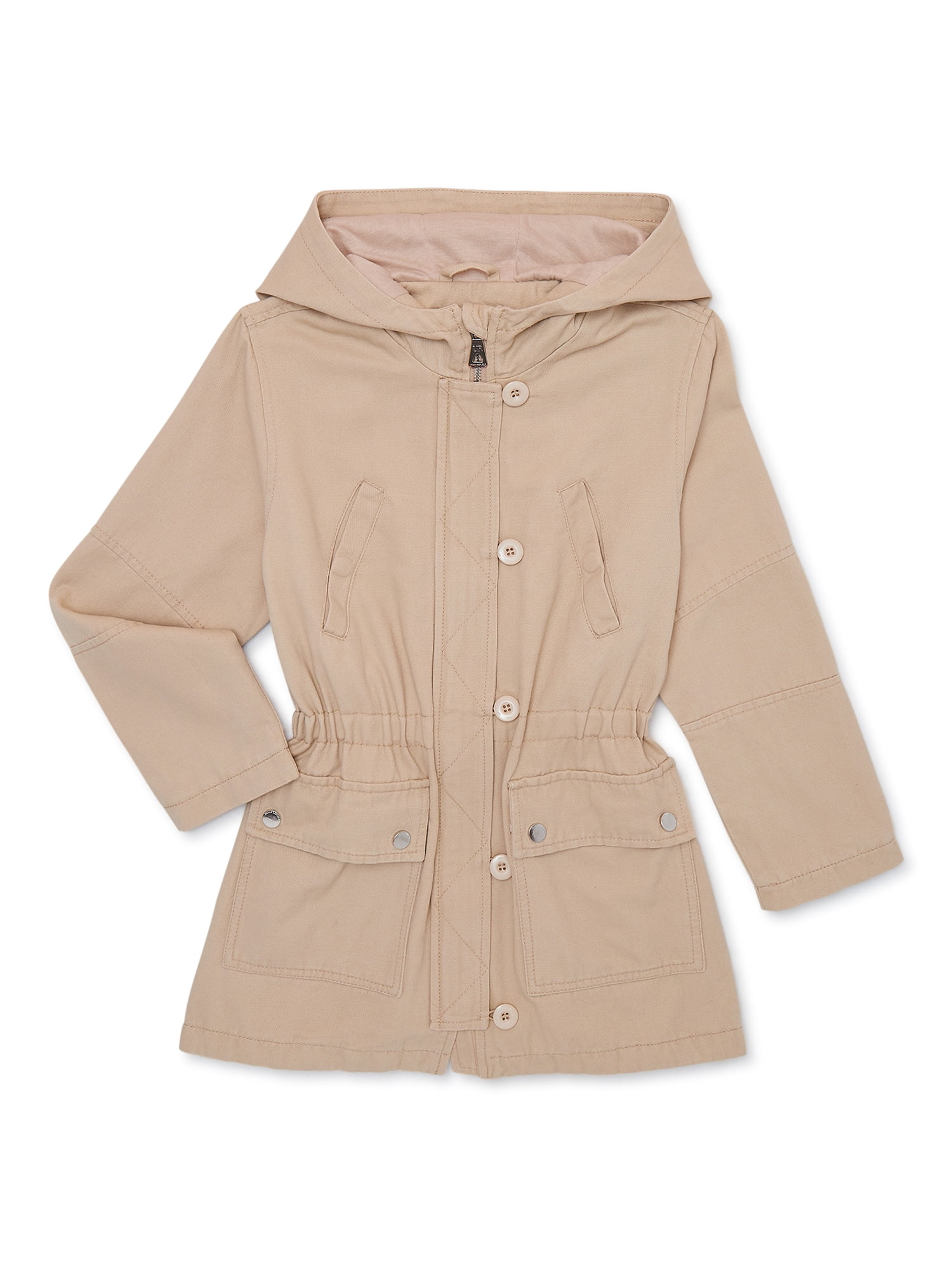 Urban Republic Toddler Girl Hooded Anorak Jacket, Sizes 2T4T