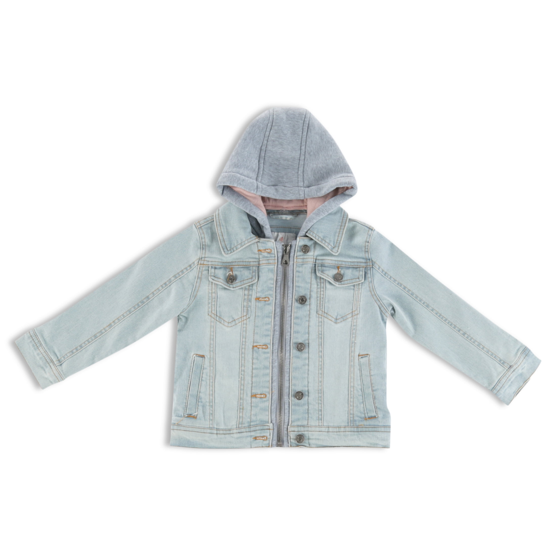 Girls denim cheap bomber jacket