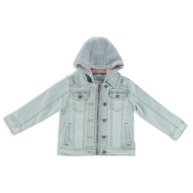 Girls denim bomber jacket discount