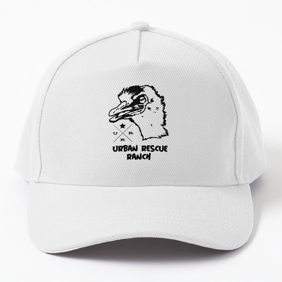 Urban Rescue Ranch K Baseball Hat, Lettered Ranch Fan Graphic Design, Classic Cap